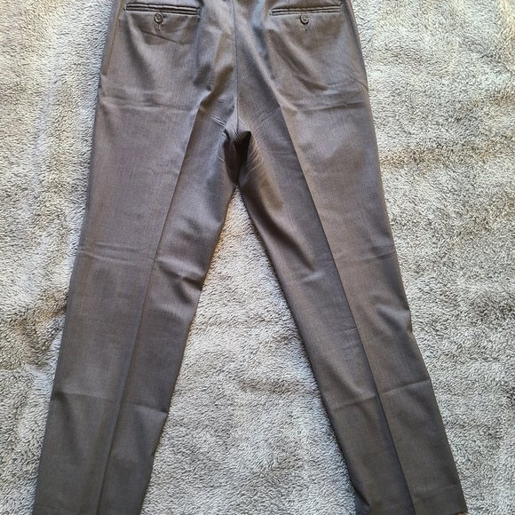 Jack Victor 1913 Luxury Collection Gray 5-Pocket Wool Pant 34/32 - Picture 2 of 6